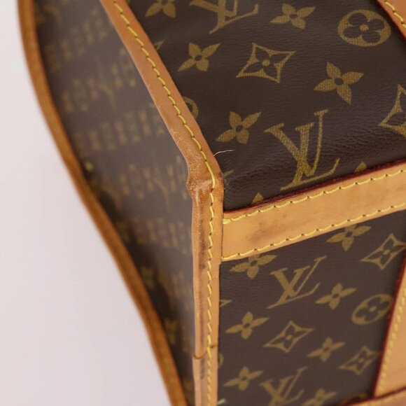 LOUIS VUITTON Monogram Sac Shan 40 Pet Carry Vintage M42024 LV Auth 141779 - Picture 4 of 16